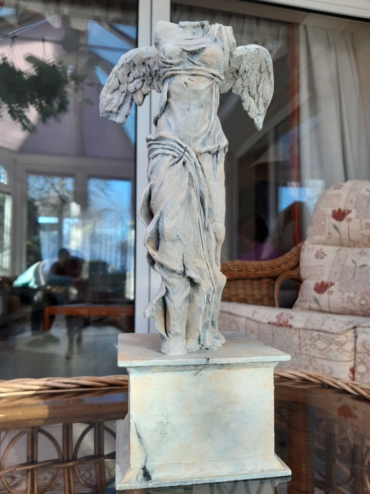 Model of The Winged Victory of Samothrace